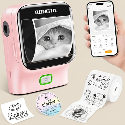 Mini Sticker Printer - Portable Label Maker